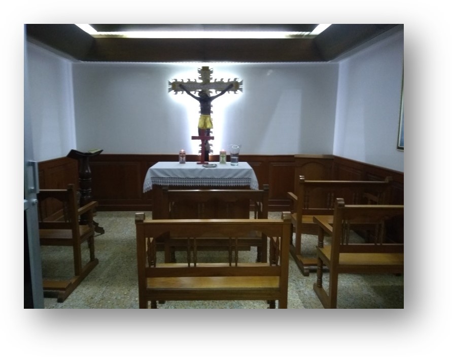 Capilla católica en la sede de la Gobernación del Valle del Cauca